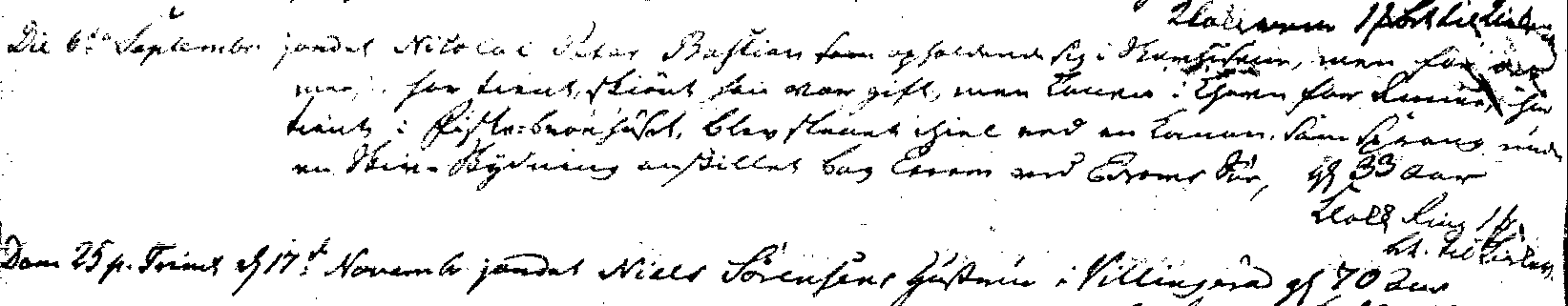 Esbønderup kirkebog, døde 1793, opslag 111, øv. venstre