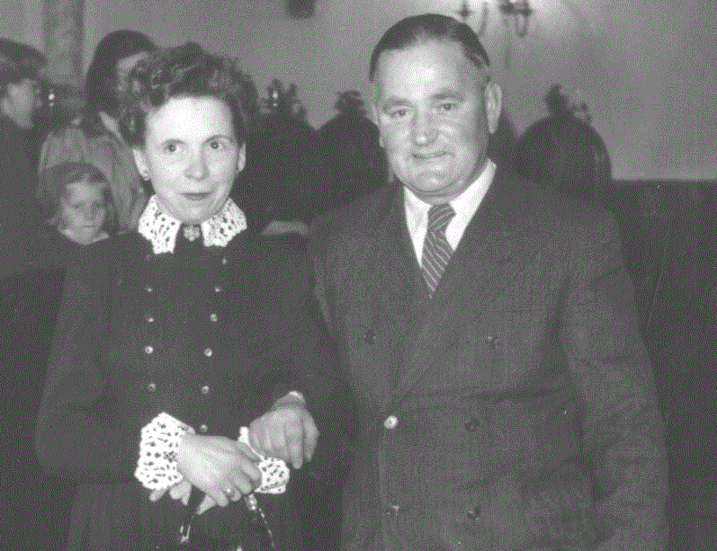 Kai og Karen i 1952 ved GertogGardas bryllup
